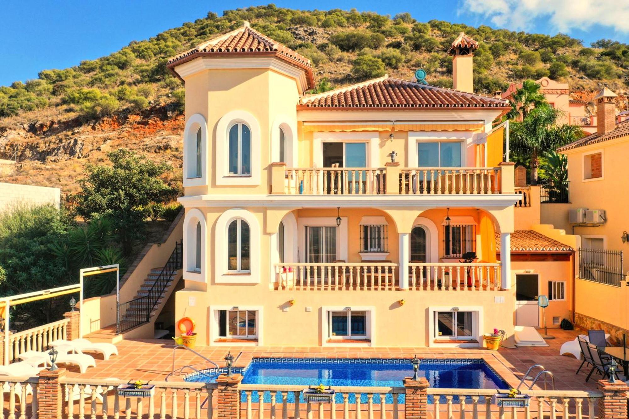 Villa Bella Vista Coín Eksteriør bilde